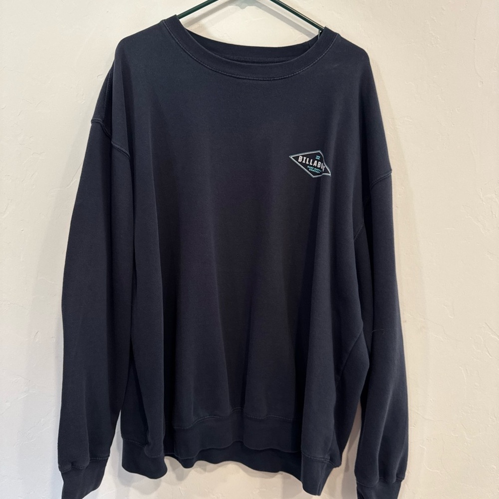 Billabong navy sweatshirt 2XL